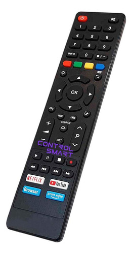 Control Remoto Compatible Smart Tv Hyundai Led