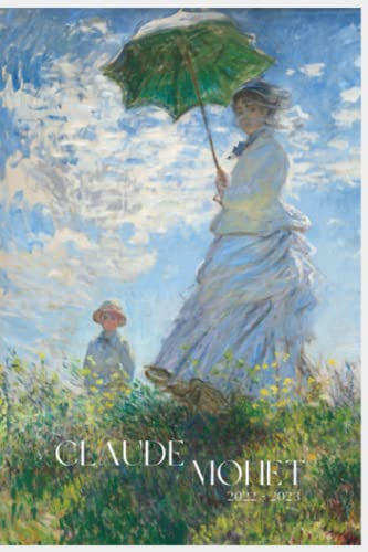 Claude Monet 2022 - Mujer Con Sombrilla - Agenda 2022-2023: