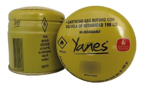 Set 5x Cartucho Gas Butano Para Cocinillas, Lamparas Y Otros