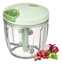 Comprar Picadora Manual Verduras Cortador De Vegetales Pica Cebolla 