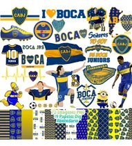 Comprar Kit Imagenes Png Boca Juniors Más Papeles Digitales