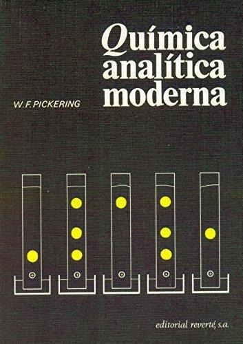 Quimica Analitica Moderna, De Pickering. Editorial Reverte, Tapa Tapa Blanda En S/d