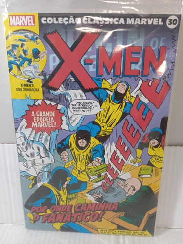 Hq Coleçao Classica Marvel 30 Saga X-men Panini Lacrado Rjhm