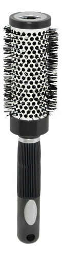 Cepillo Térmico Profesional Eurostil 52mm 55098 Brushing Color Plateado y Negro