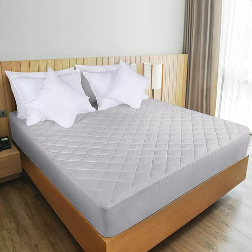 Cubrecolchón Impermeable 1.5 Plazas + Funda De Almohada