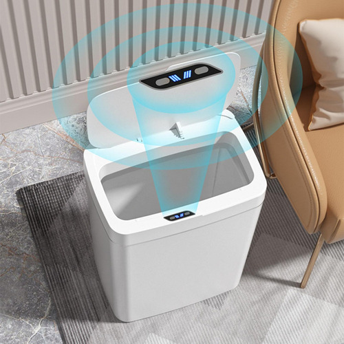 Cubo De Basura Eléctrico Cubos De Basura Recargable Sin