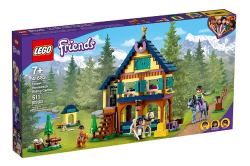 Brinquedo De Montar Lego Friends Centro Hípico Da Floresta Quantidade de peças 511