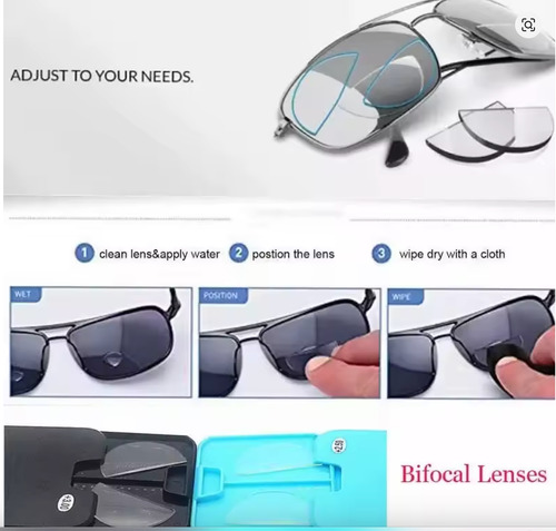 Lentes De Lectura Bifocal De Silicona Liquida Gris Claro