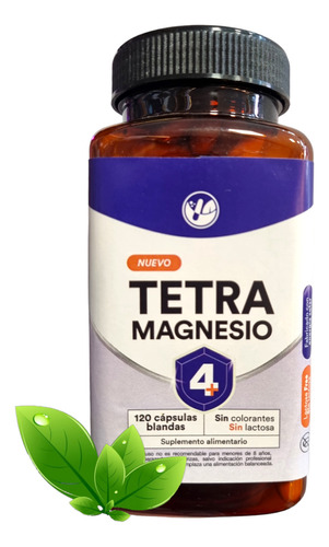 Tetra Magnesio Plus 120 Capsulas Blandas 