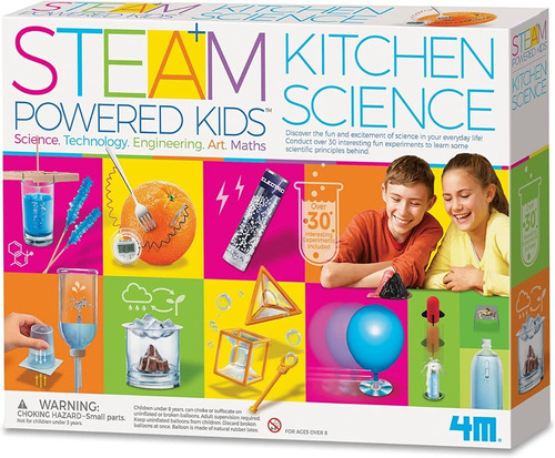 Kit Ciencia De Cocina 30 Experimentos Niños Toysmith