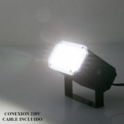 Imagen 4 de 10 de Luz Dj Efectos Flash Led Blanco 10w Audioritmico Strobo