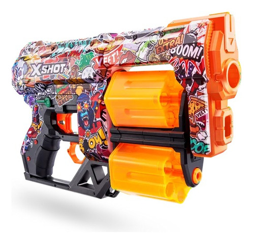 X-shot Pistola Lanzadora Dread Dart Blaster 12 Dardos Zuru