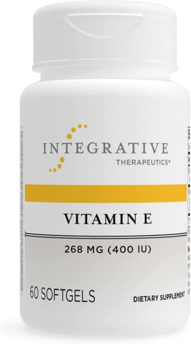 Vitamina E Integrative Therapeu - Unidad a $4189