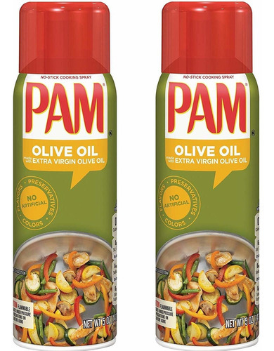 Pam Aceite De Oliva, 5 Onzas (paquete De 2)
