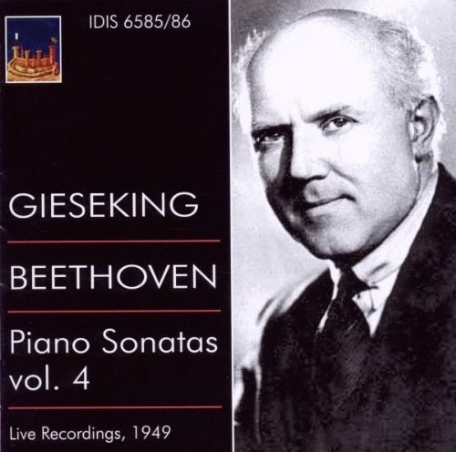 Cd De Canciones Para Piano De Beethoven//gieseking