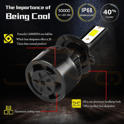 Cd Focos Led Jetta Classic Mk6 A6 Vento 15000 Lm Premium