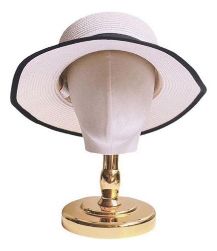 Soporte Para Guardar Pelucas, Base Resistente Soporte Dorado