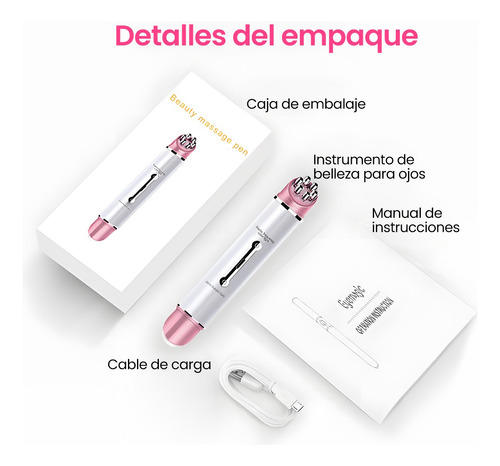 Masajeador Reductor De Papada Con Microcorriente Ems Masaje