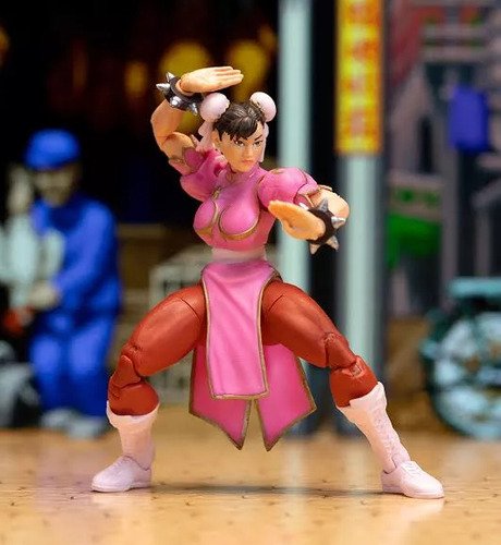Chun-li Deluxe Player 2 Ultra Street Fighter Ii Jada Toys