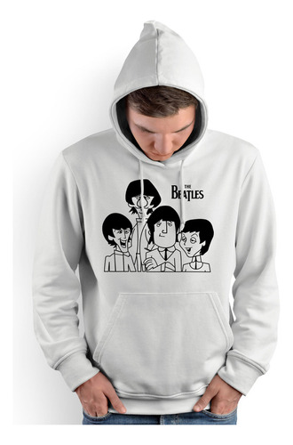 Polera Cap Caricatura The Beatles (d0181 Boleto.store)