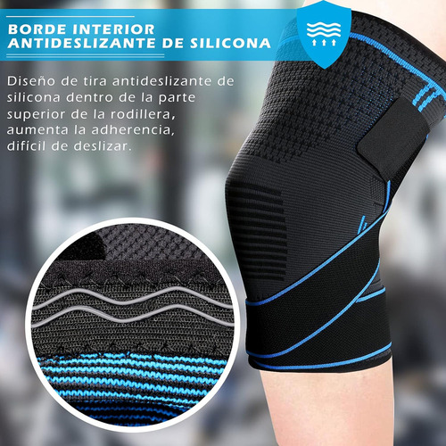 Rodilleras Deportivas Gimnasio, Rodilleras Elásticas Soporte