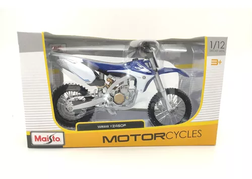 Moto de Ferro Trilha Miniatura Yamaha YZ 250 1:6 na Caixa New-Ray - Outros  Livros - Magazine Luiza