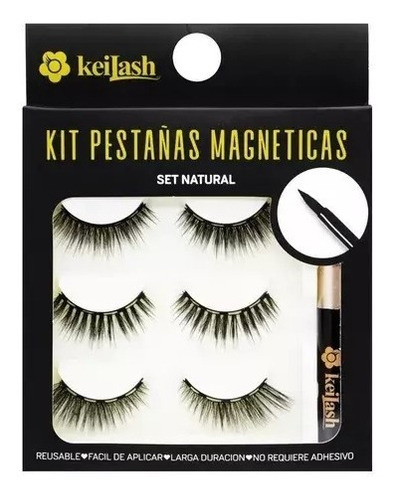 Keilash X24 Pestañas Postizas Magnéticas Natural 3c 