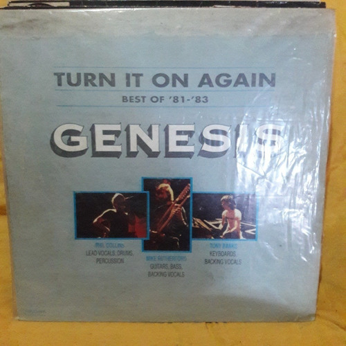 Vinilo Genesis Turn It To Again Best Of 81 83 Bi1