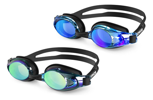Zionor 2 Paquetes De Gafas De Natación G8 Mejoradas Para Pro
