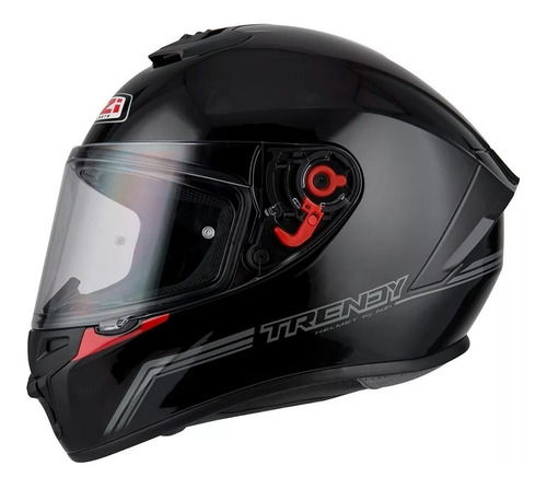 Imagen 1 de 5 de Casco Moto Integral Nzi Trendy Ryd