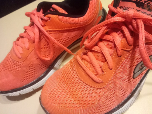 Skechers Skech Knit 6 Us 23 Cm 36 Arg (Usado)