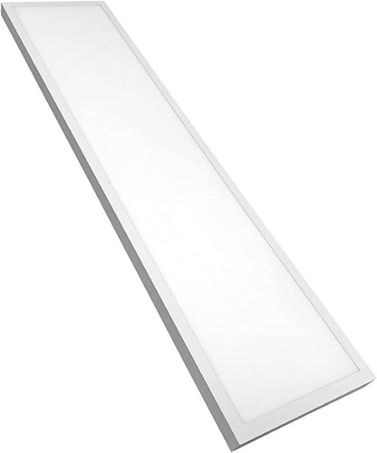 Foco Panel Led 48w 120x30 Cm Plafón Blanco Sobrepuesto 220v