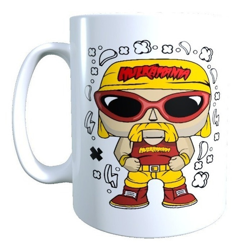 Taza Con Diseño Hulk Hogan Lucha Libre Wwe