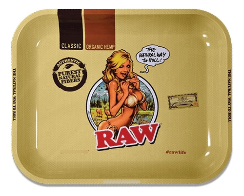 Bandeja Raw Girl Rolling Tray Grande