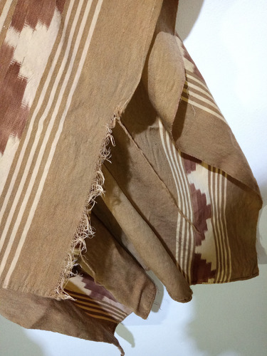 Antiguo Poncho Esfumado Jujuy Jujeño Guarda Atada (Usado)