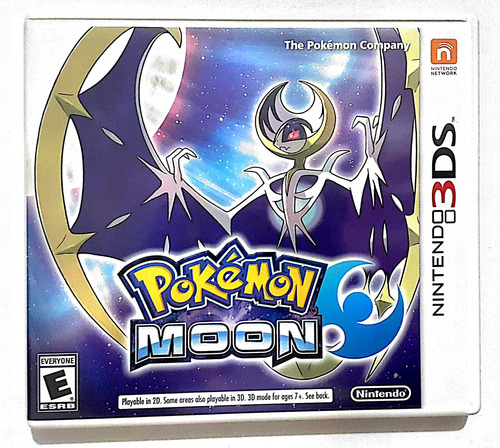 Pokemon Moon Nintendo 3ds Coleção. (Usado)