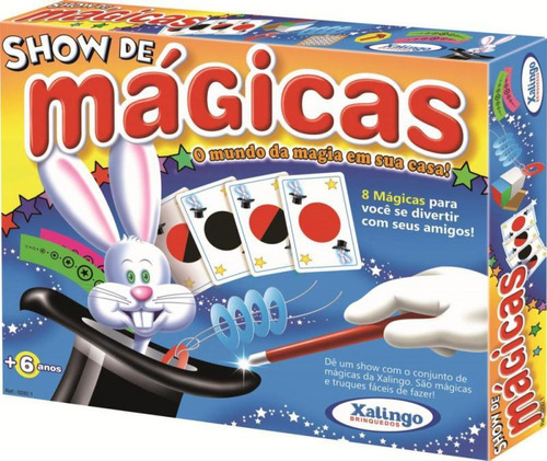 Jogo Show De Magicas 8 Truques - Xalingo