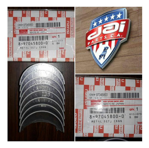 Concha Biela 4gh1 4hf1 Npr Std 0.10 0.20 Isuzu