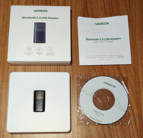 Adaptador Bluetooth 5.0 - Ugreen