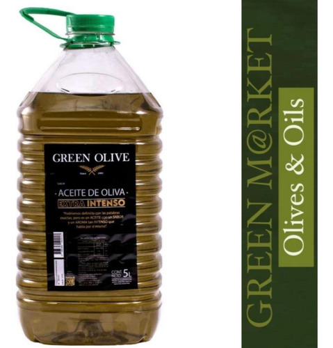 Aceite De Oliva Sabor Extra Intenso Green Olive X 5lts