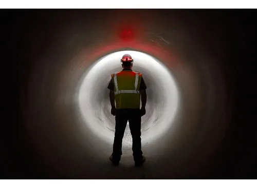 Baliza Recargable Usb Hard Hat Light Milwaukee 2116-21