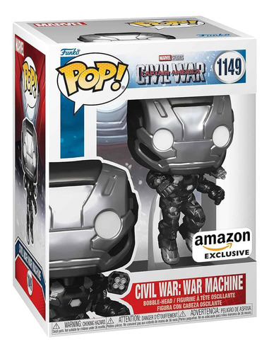Funko Pop! Civil War: War Machine, Envio Hoy!!