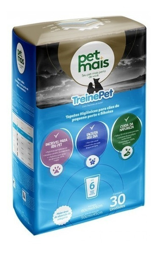 Alfombra Sanitaria Paño Pet Mais® Perros Treinepet X120 Unid