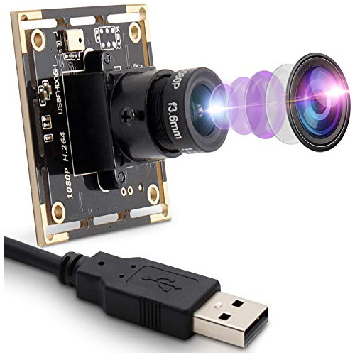 Camara Web De 2 Mp 1080p Modulo De Camara Usb Con Sensor Son