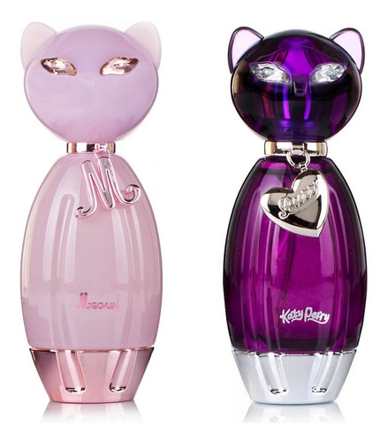 Paquete 2 Perfumes  De Katy Perry Meow Y Purr De Katy 100 Ml