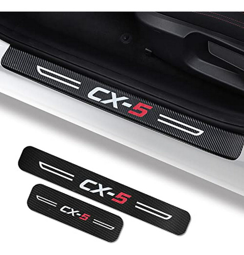 4 Protectores De Umbral De Puerta De Coche Para Mazda Cx5 Ac