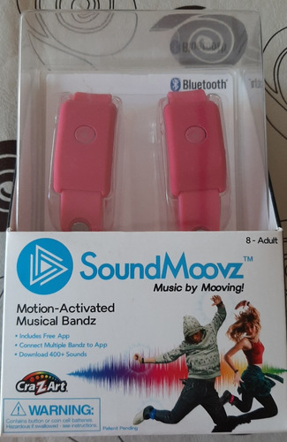 Soundmoovz Pulsera Musical Para Bailar Rosa - Sin Pilas - 