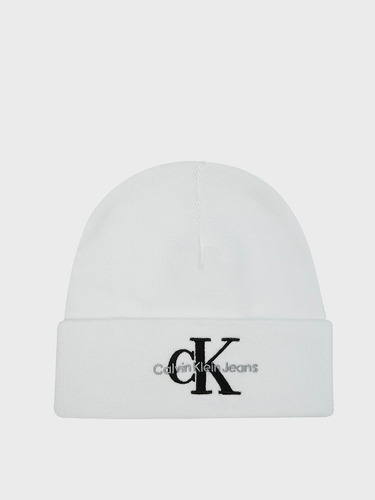 Gorro Monologo Beanie Blanco Calvin Klein