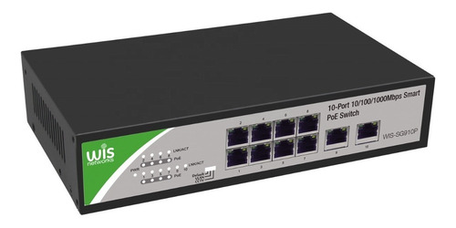 Wis Networks Wis-sg910p - Switch Poe Gigabit 8p Af/at 120w