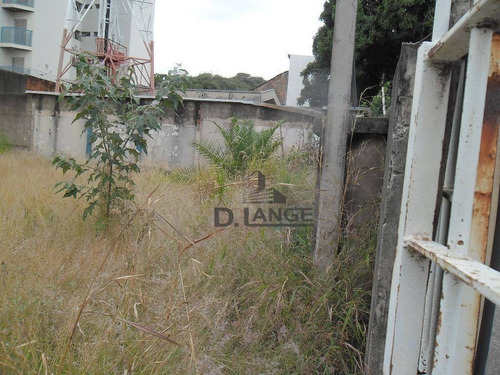 Vendo Área Vila Industrial - Centro - Campinas Sp. - Ar0286
